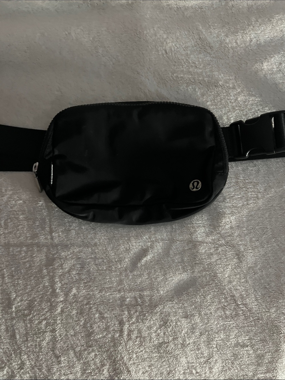 lululemon athletica Black Belt Bag with Minimal Logo